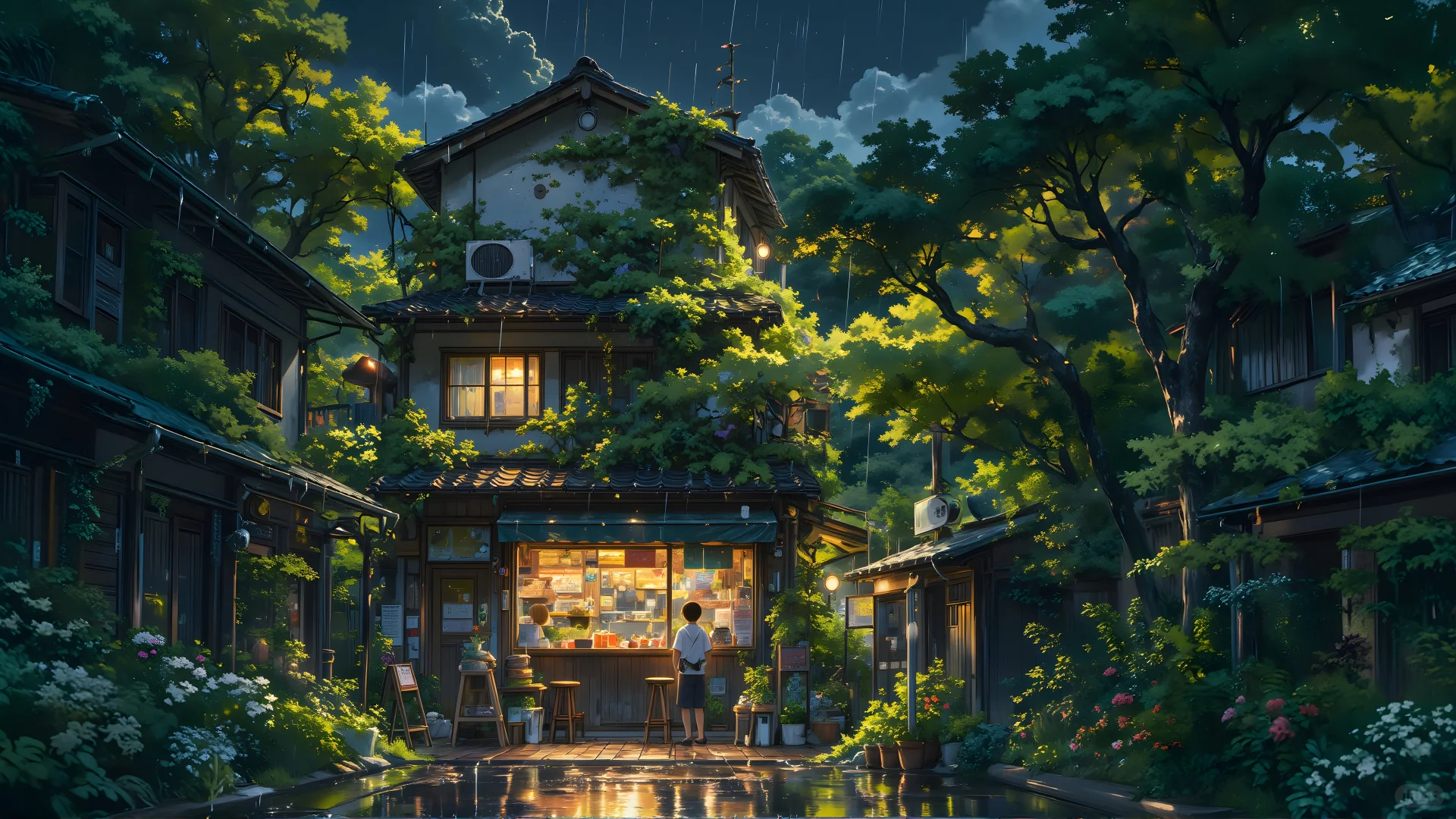 电脑壁纸 33 窗外的风景,是自由的风