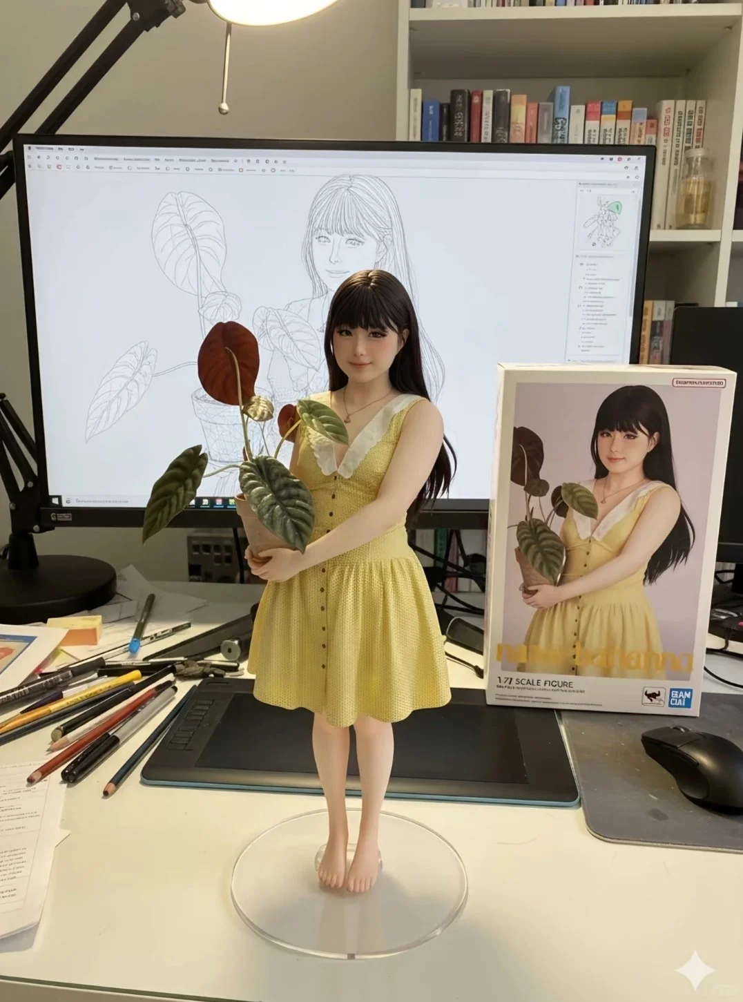 噗噗也有自己的小手办啦,太可爱了叭