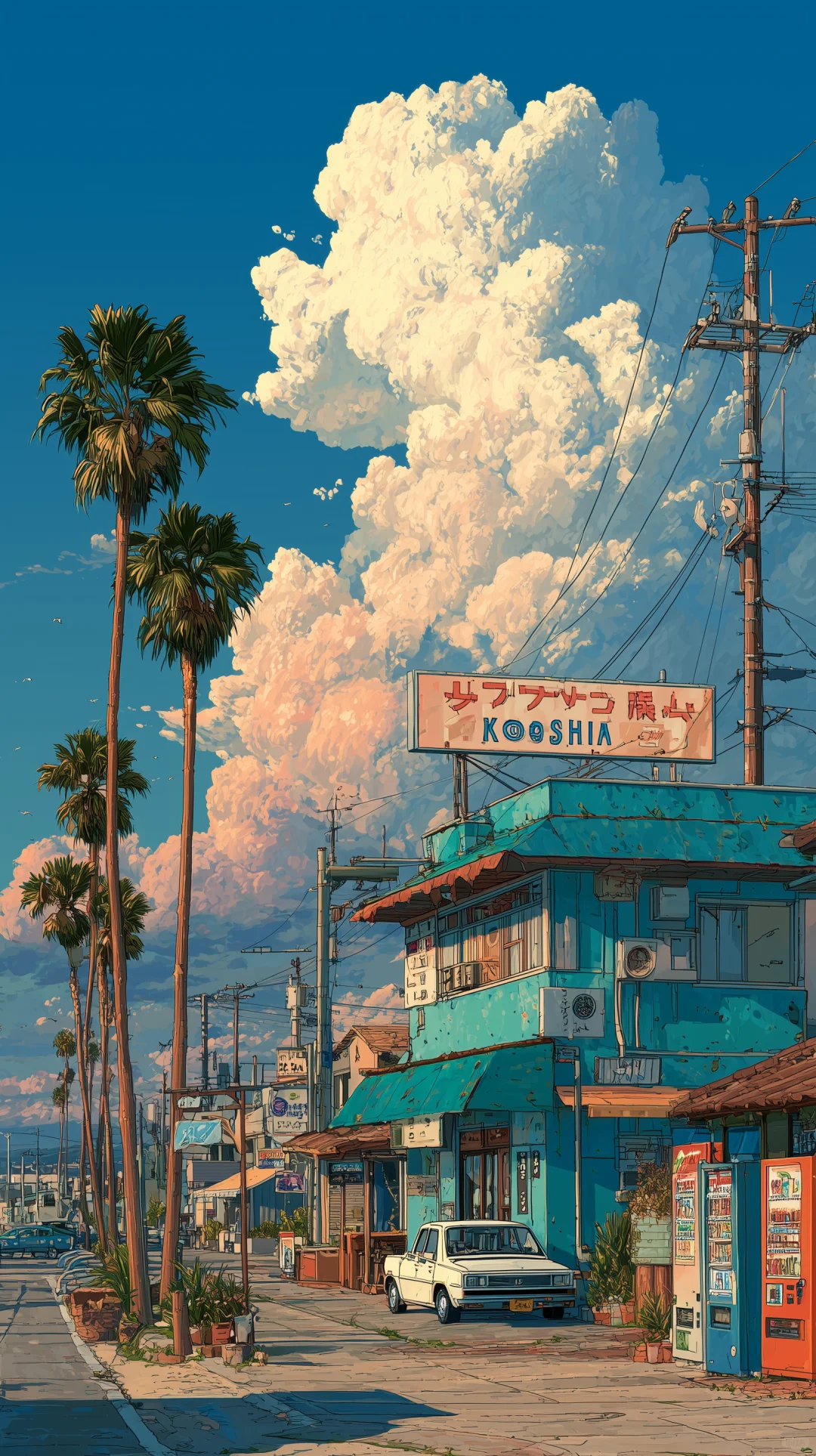 新海诚画笔下的洛杉矶浪漫