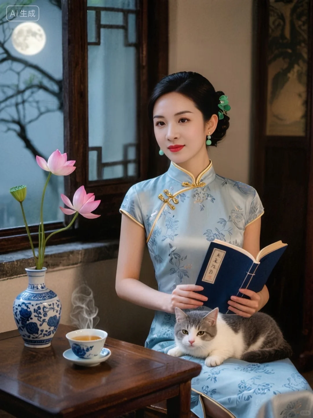 💖谁懂？独处的静美——风是自由🍃，书是归处📖