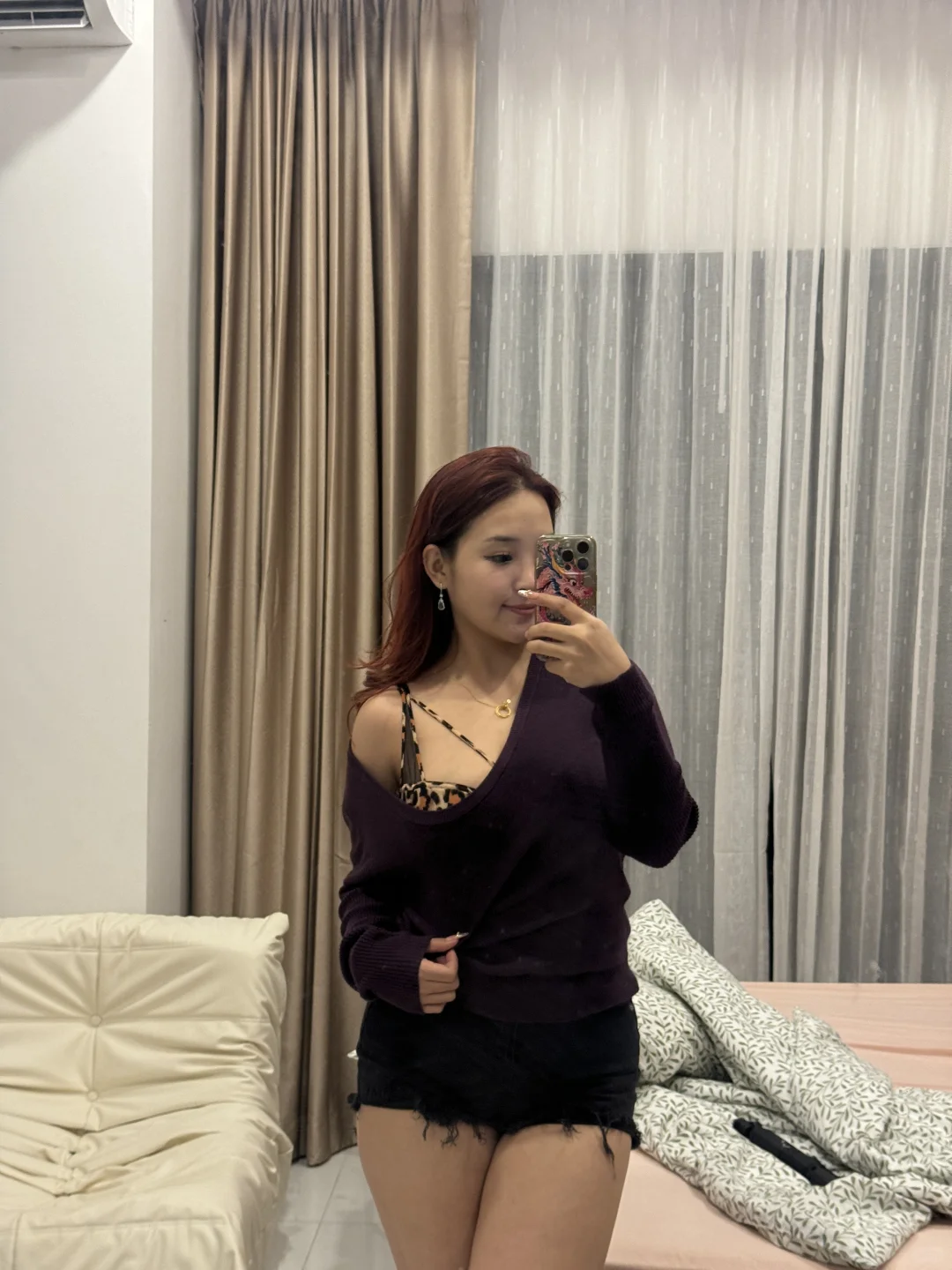 20岁以上的姐妹才懂豹纹内衣的性感大胸内衣