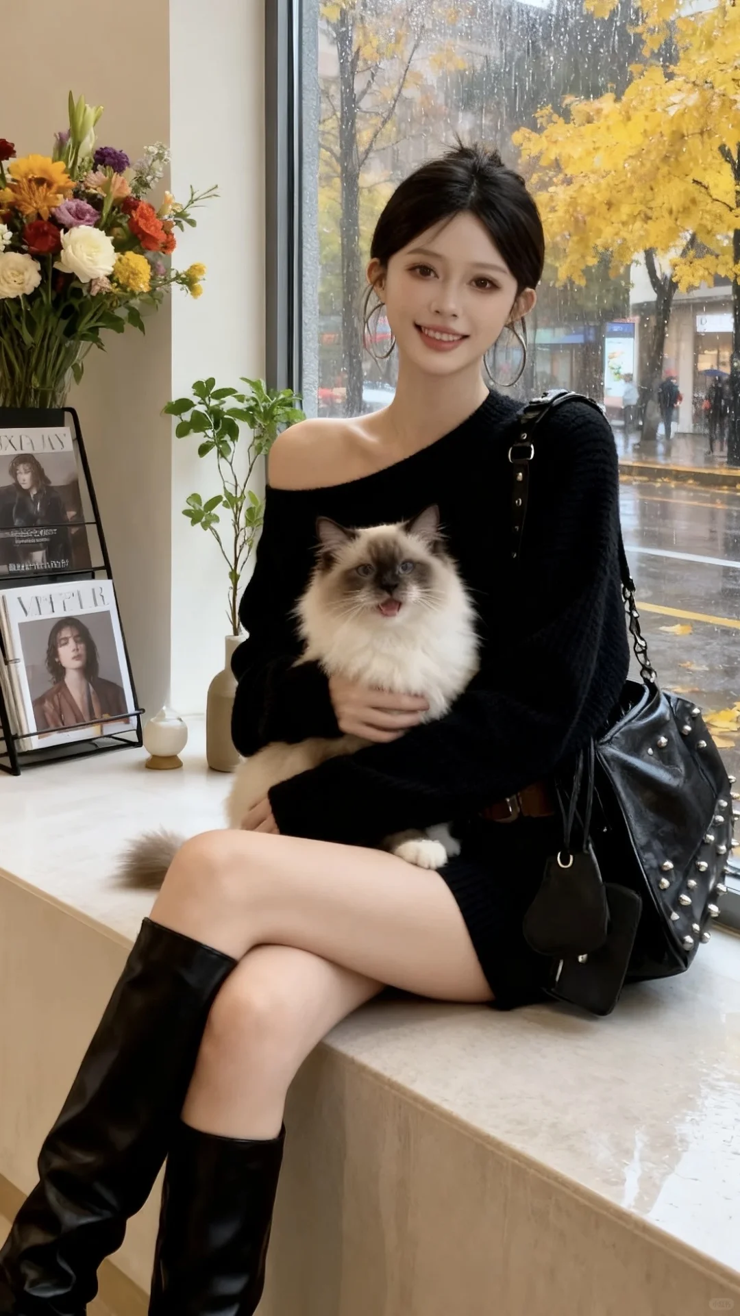 早秋这样穿,真的太酷了!!!