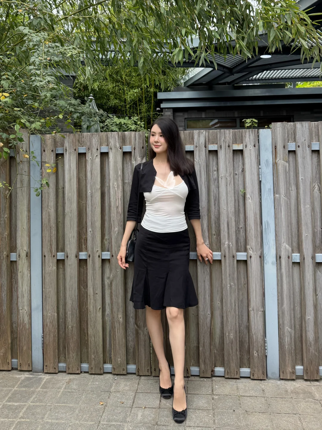 中秋节快乐哦🎑｜黑白色穿搭