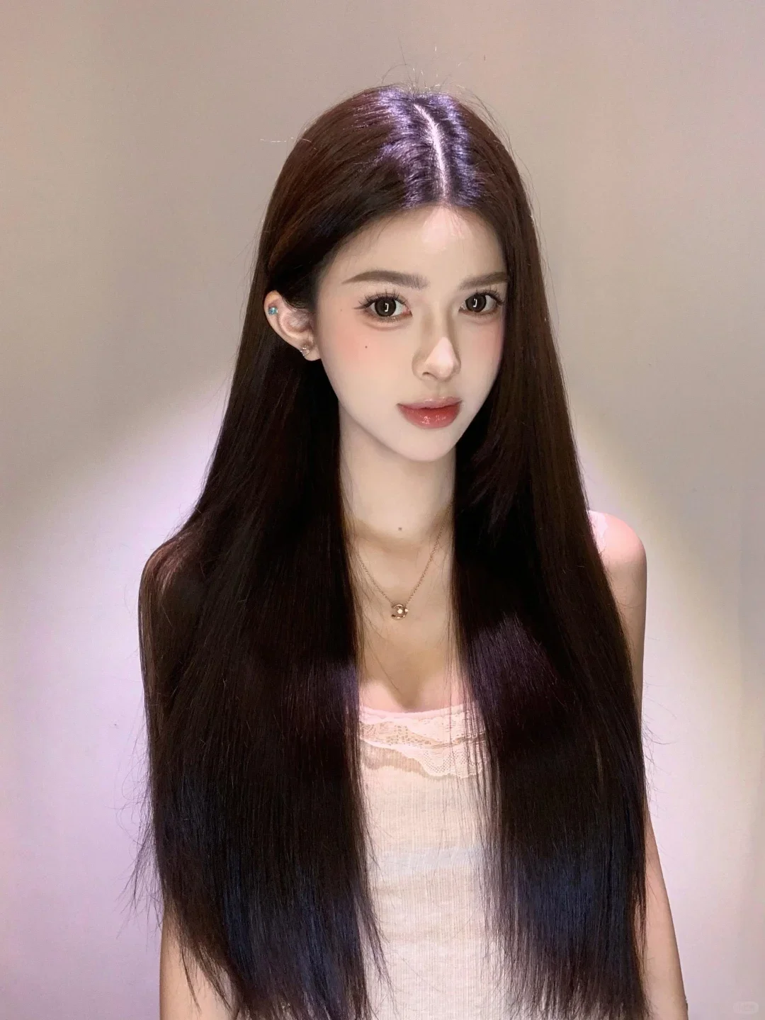 北京地培|今天是黑长直御姐风