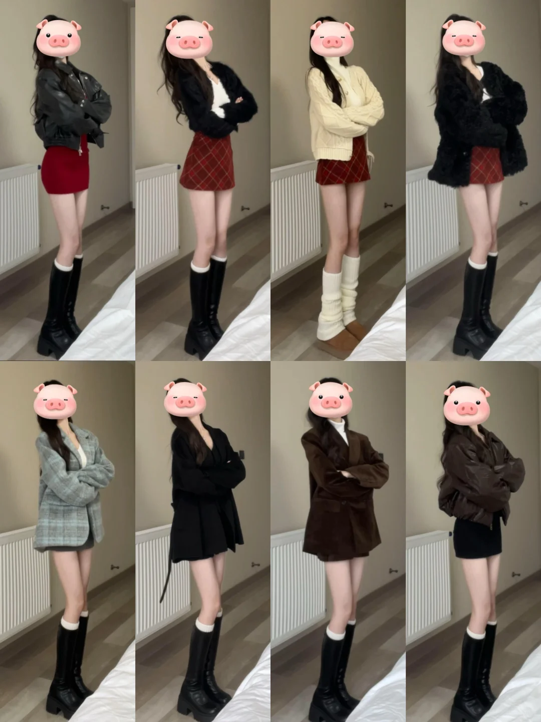 32套🎀 | 秋冬辣妹穿搭分享 🍃