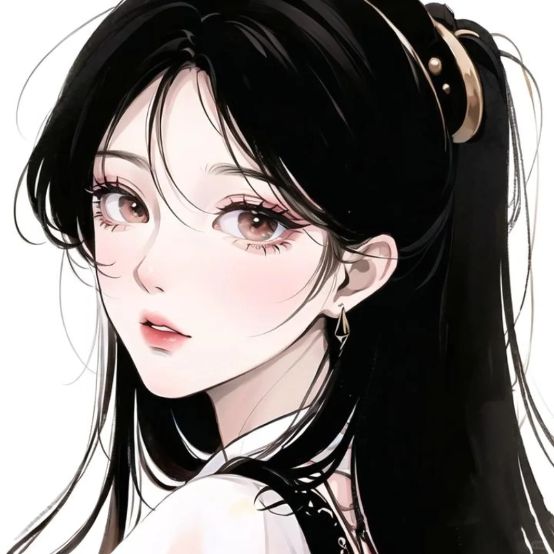 黑白动漫 | 冷艳风