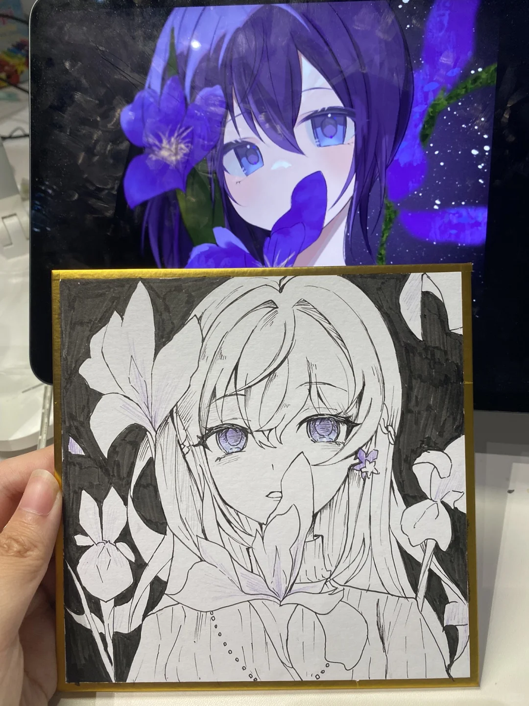 复刻优化了前年的画