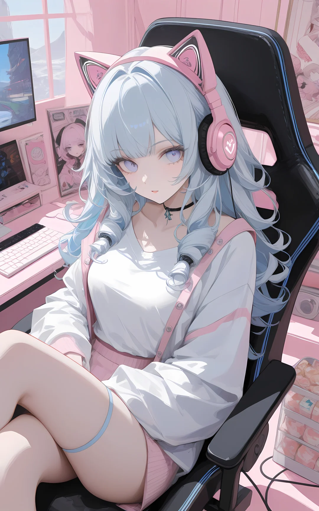 键盘声间，电竞少女的日常