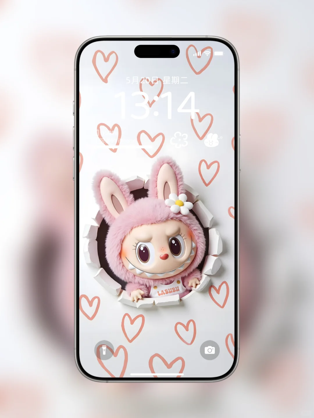 哈哈咱也是有Labubu动图的人了