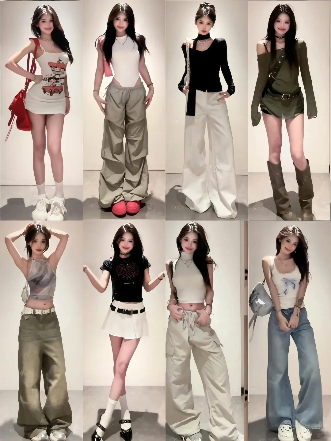 初秋 甜辣风穿搭