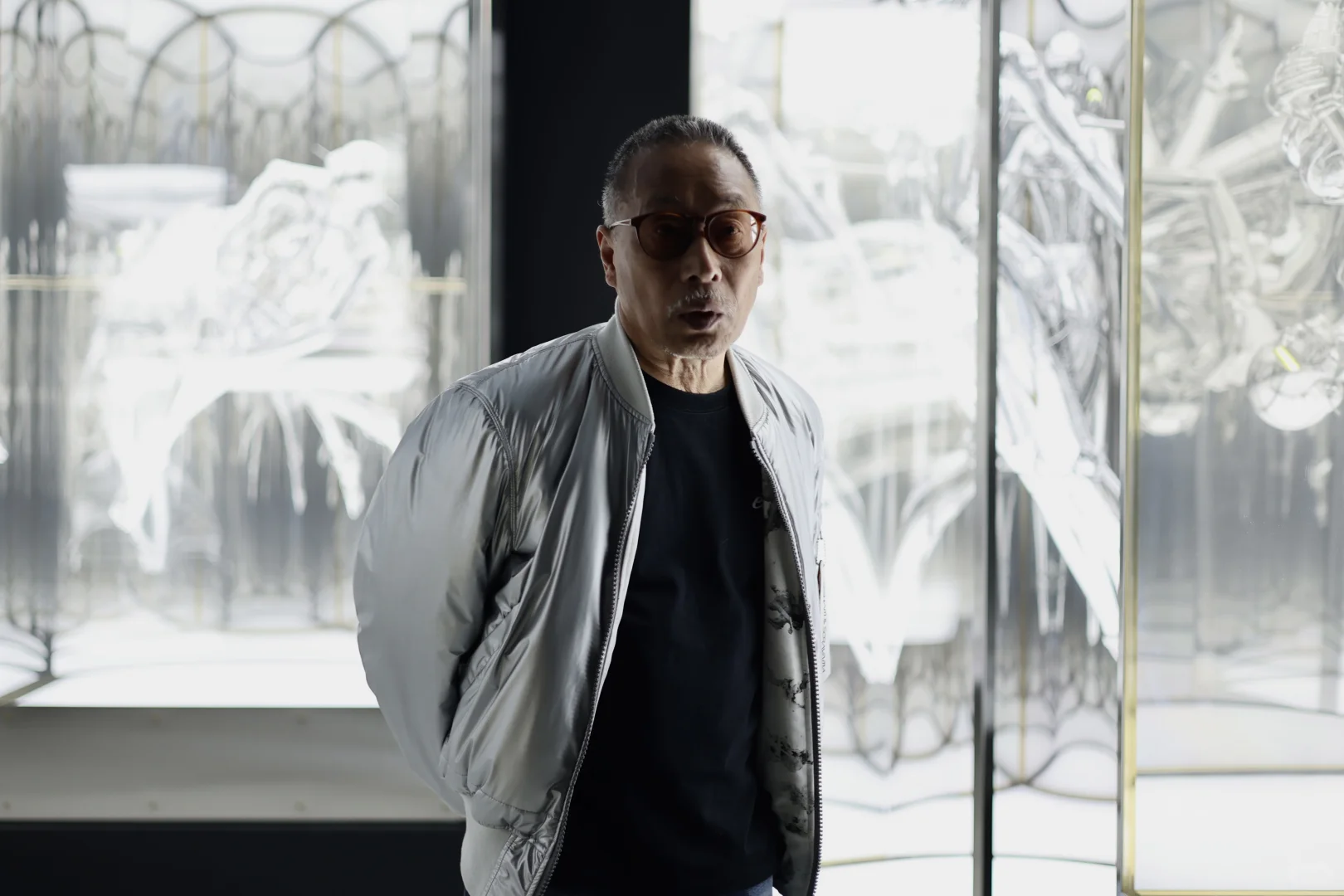 未来感拉满‼️空山基12米机械姬终于来深圳