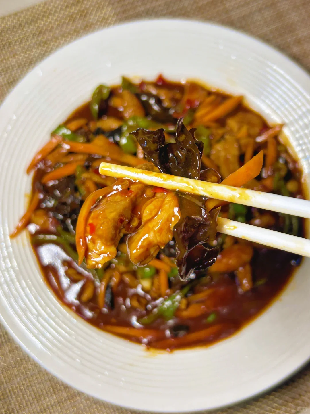 论下饭鱼香肉丝这样做没人可以拒绝!!