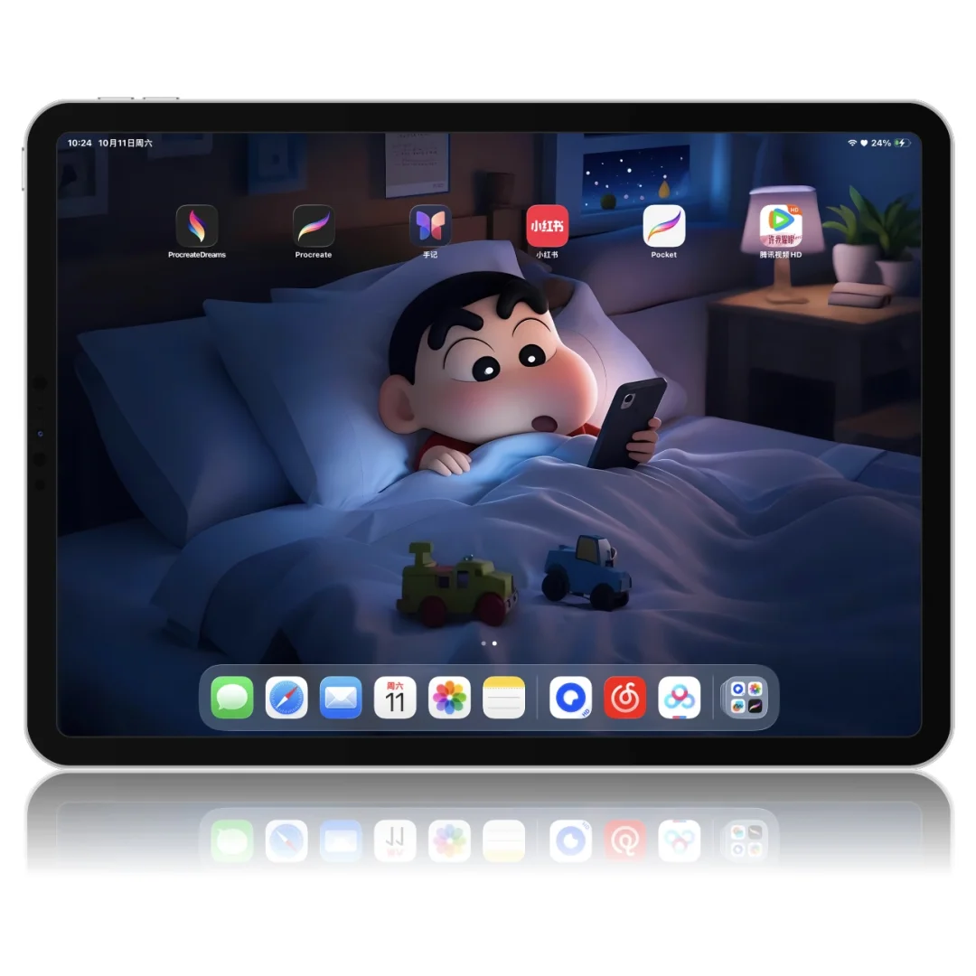 iPad平板高清壁纸丨001蜡笔小新