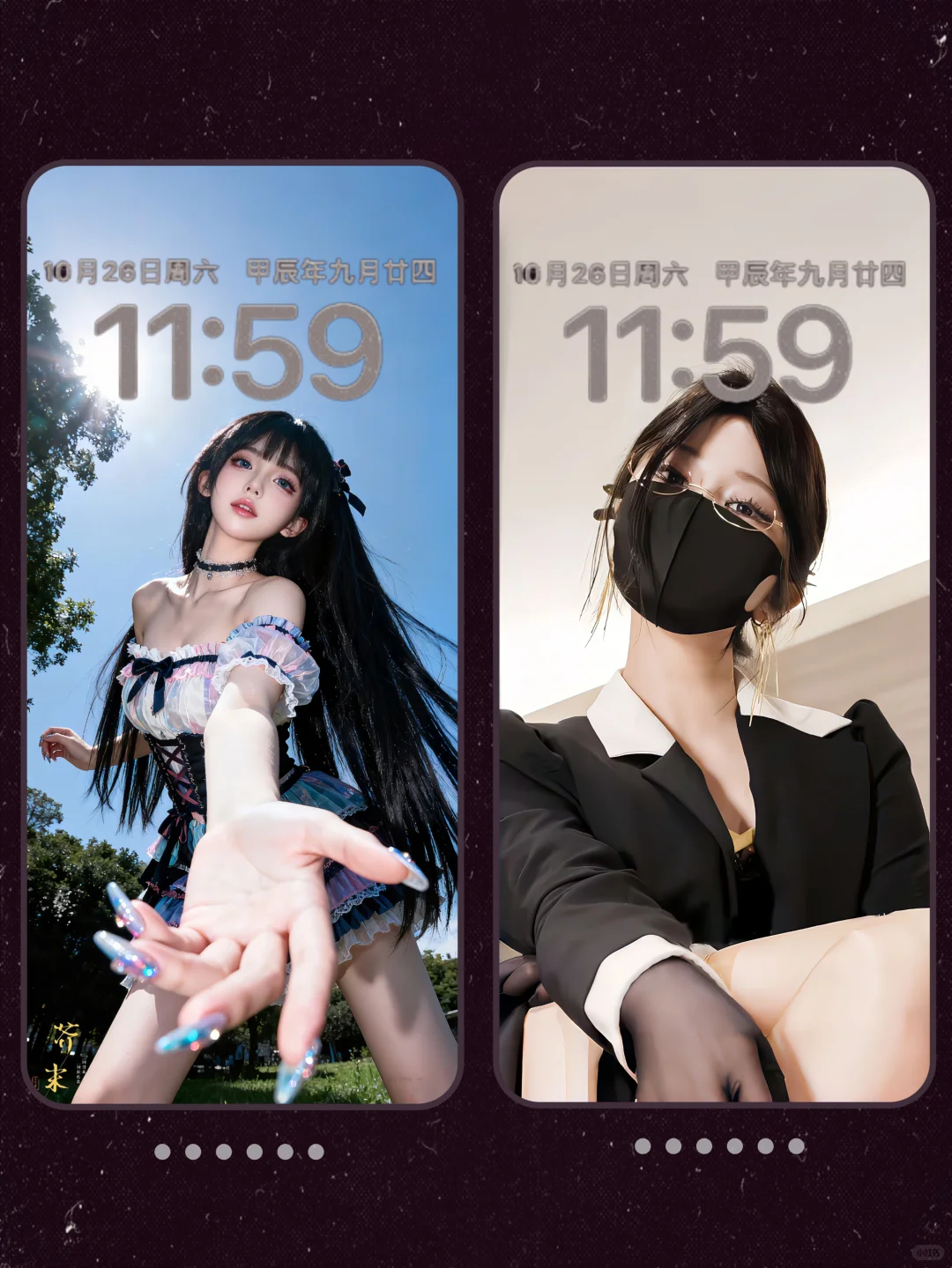我爱我的壁纸✨、美女该有的壁纸