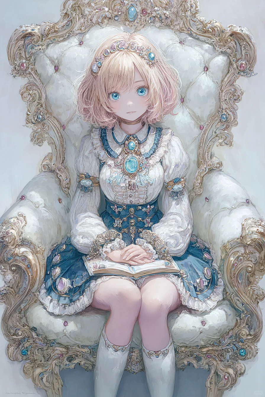 清冷绿绿的美少女，太漂亮啦！