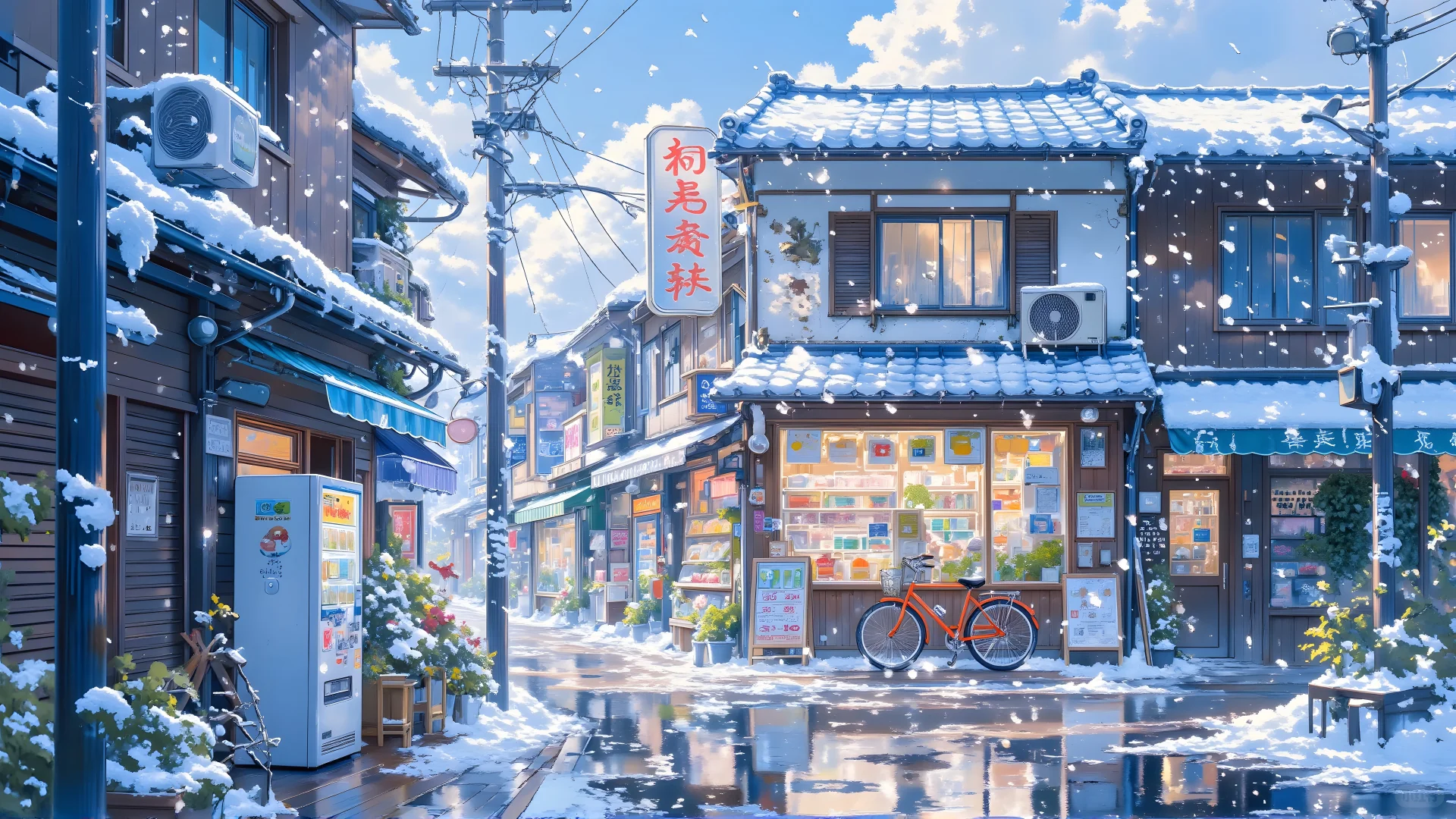 电脑壁纸 33 窗外的风景,是自由的风