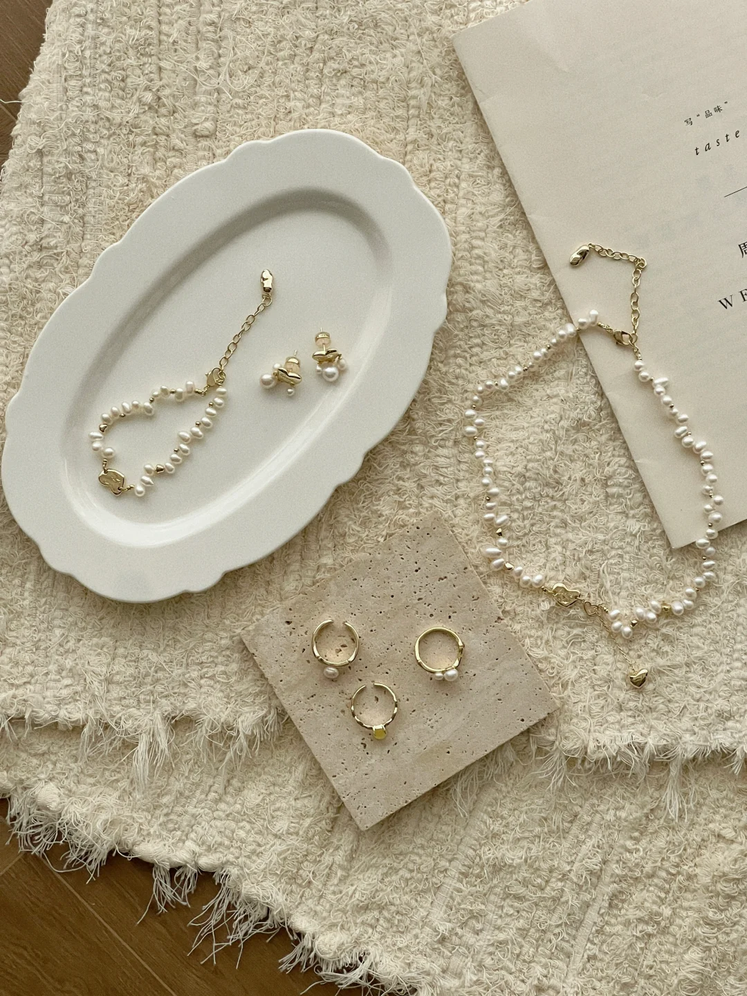 ✨🤍爱心珍珠巴洛克,夏日吊带的时髦单品