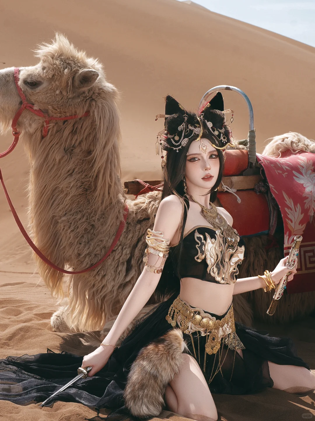 不是妲己,是来自西域的黑狐|敦煌写真