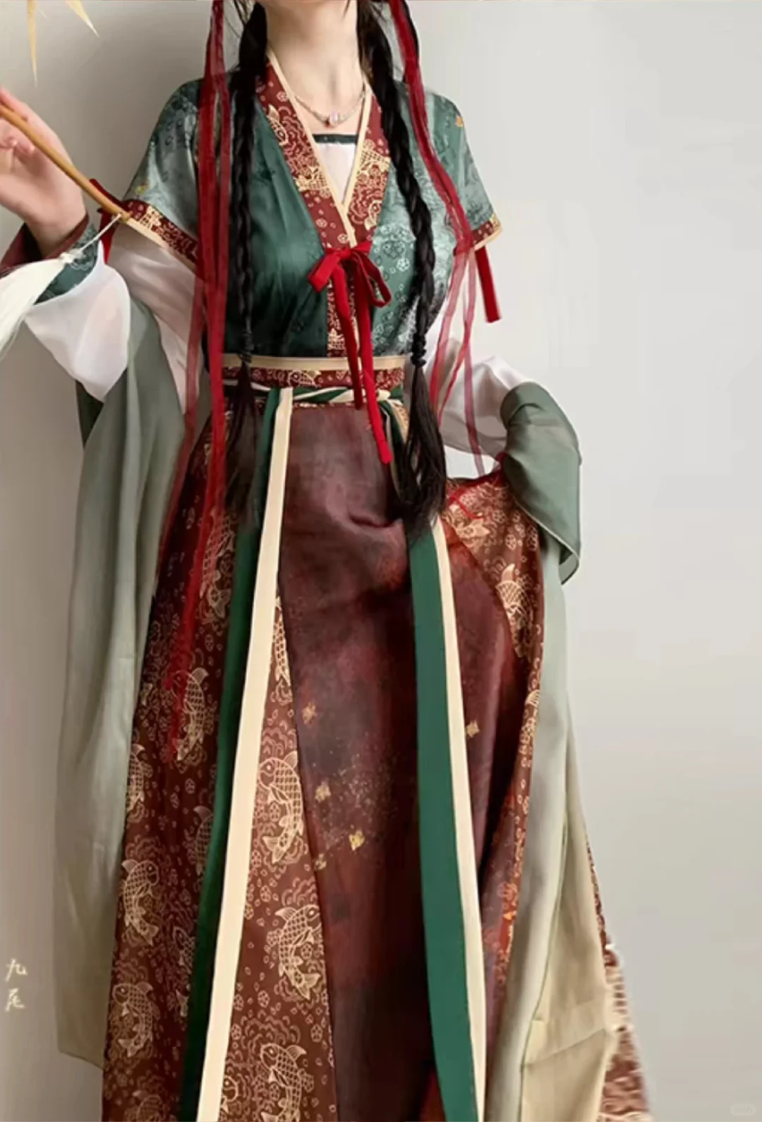 日常穿这样的汉服不得好幸福!