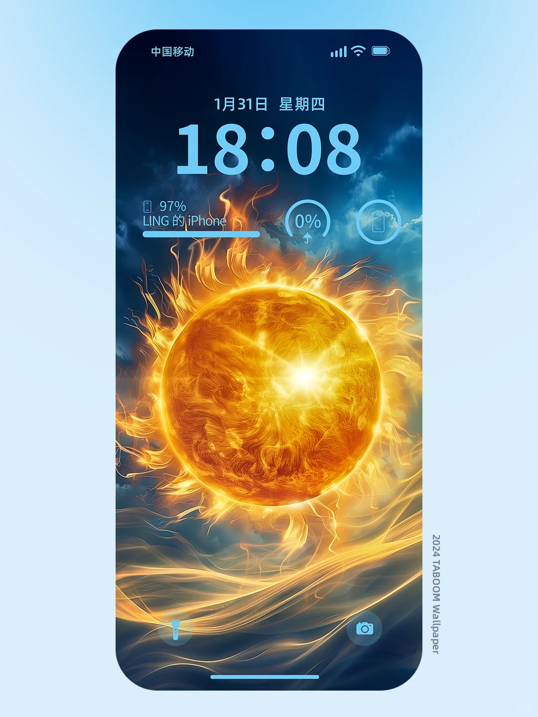 五行壁纸|金乌能量|五行喜火补火(126)