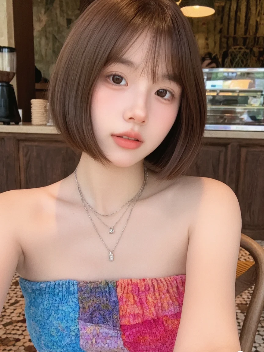 青春感满满 好爱这样短发！