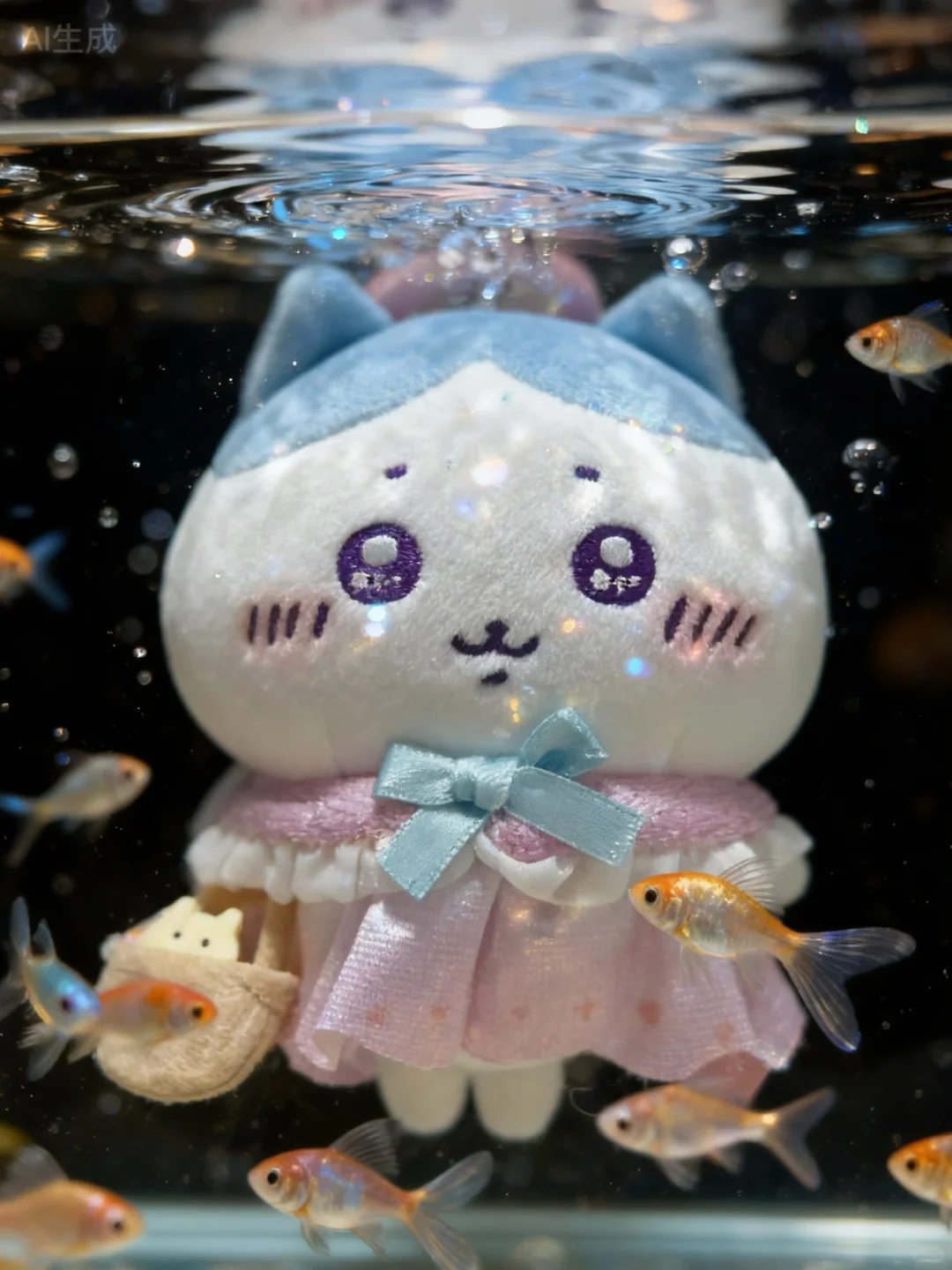 吉伊和小八也要有金鱼写真