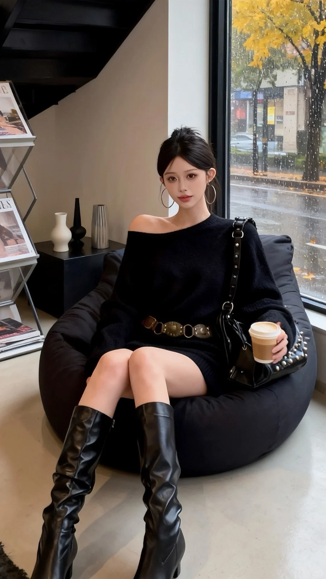 早秋这样穿,真的太酷了!!!