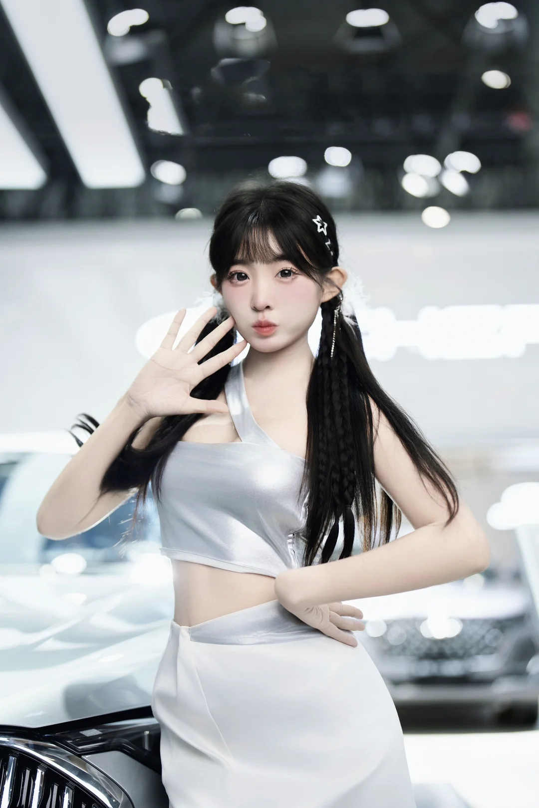 这个模特好甜呀
