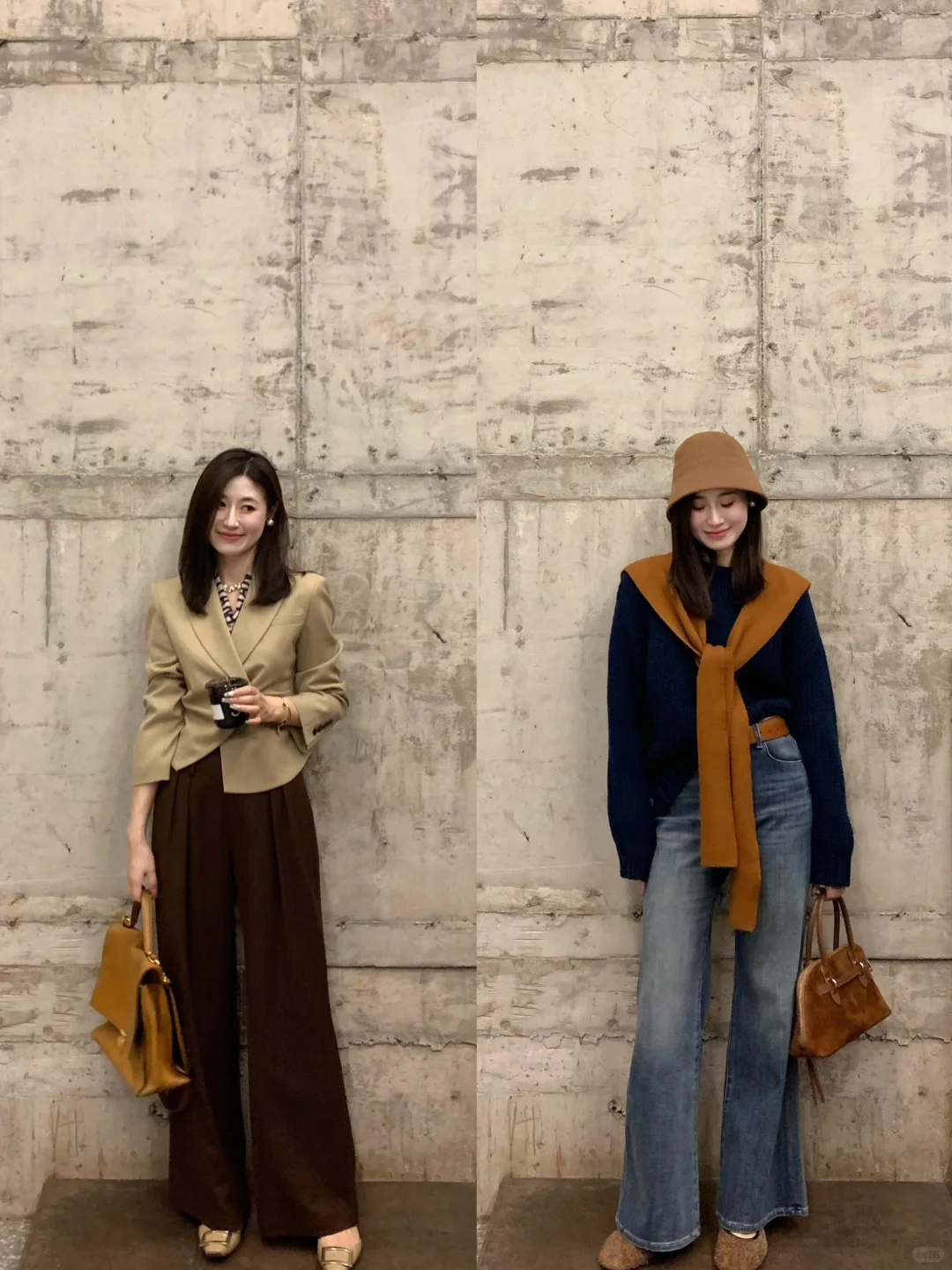 2⃣️2⃣️套｜初秋港风复古穿搭🍂