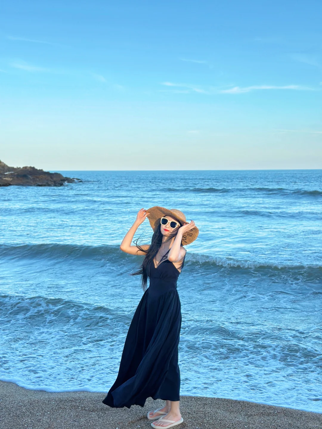 存一些去海边拍照的万能姿势|简单易出片📷