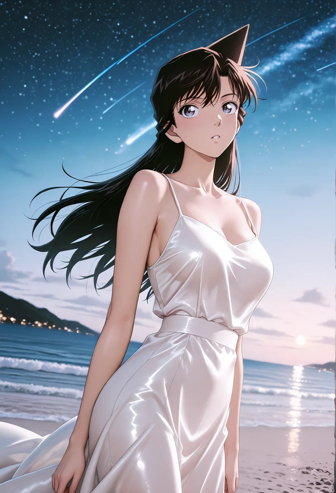 毛利兰,本来想换个风格,没搞成,算球了