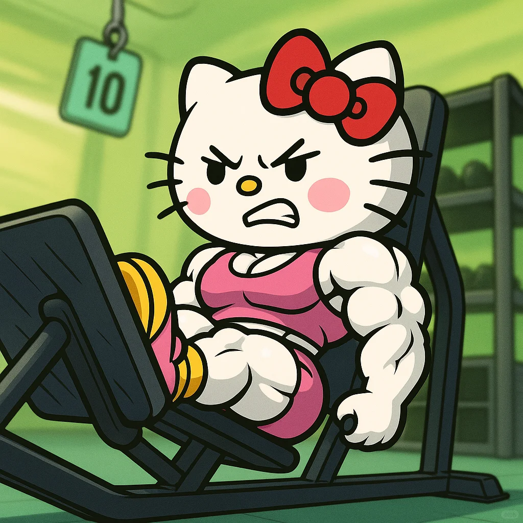 hello kitty丨运动女孩头像