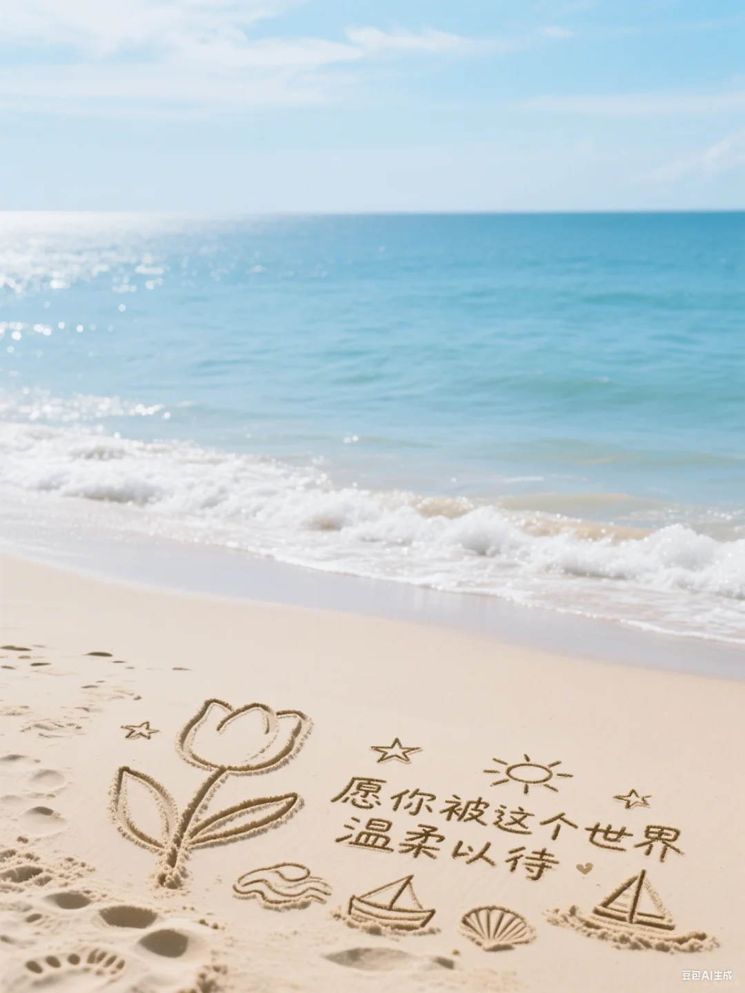 治愈系风景｜允许自己是一朵晚开的花