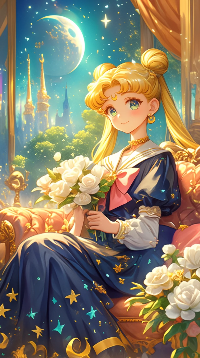 Midjourney | 美少女战士 · 月野兔