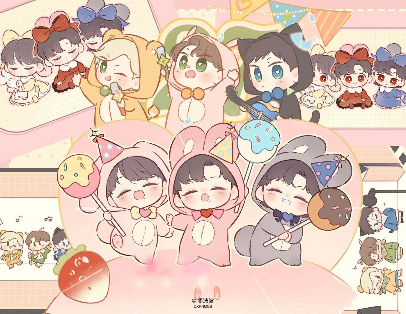 原图见🧣：大星派海绵宝宝
