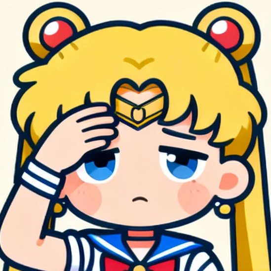 头像_表情包_美少女战士_月野兔_一组表情包