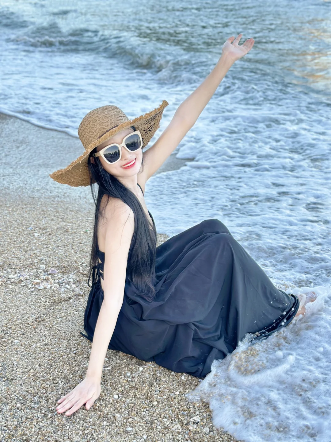 存一些去海边拍照的万能姿势|简单易出片📷