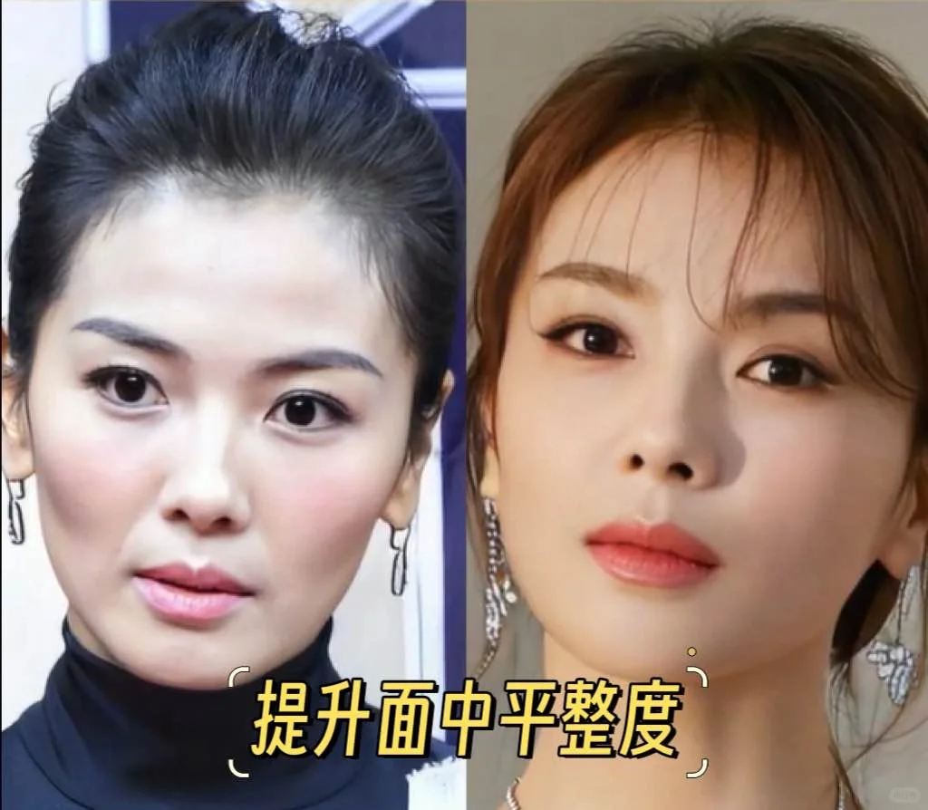 为什么同样是菱形脸，她们却那么美！