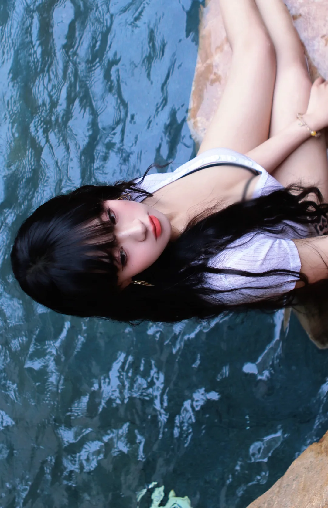 泡温泉这么拍好好看哦~