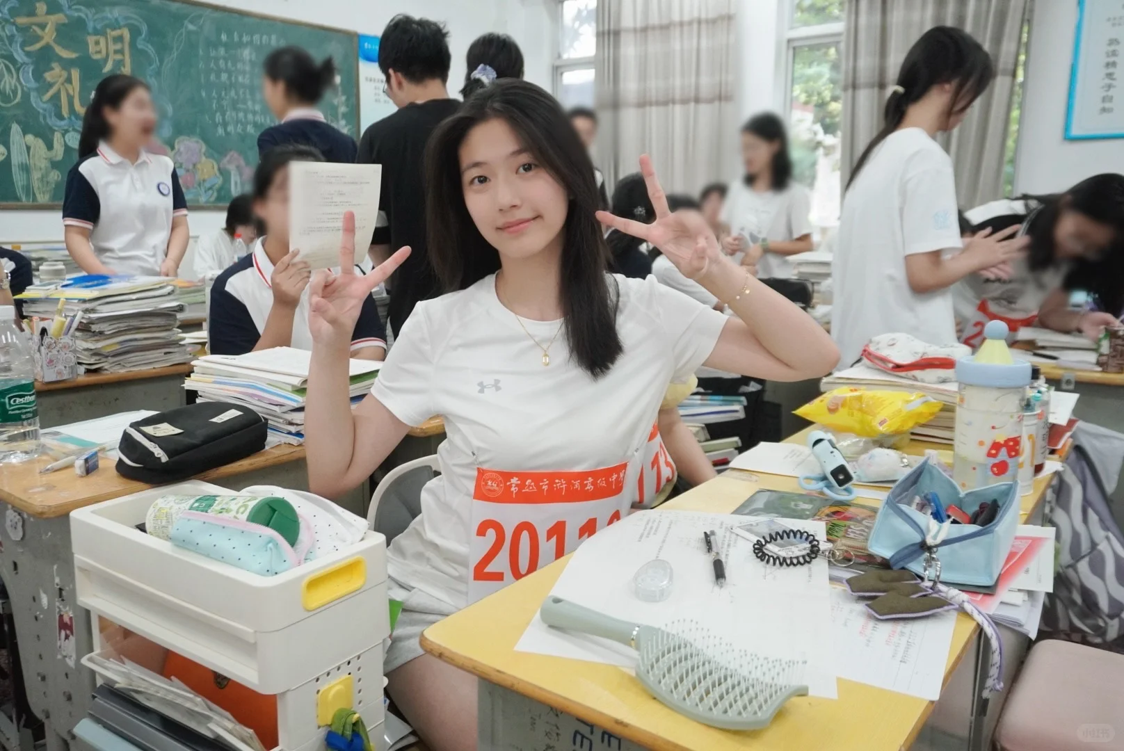 同学 运动会可以和你一起拍照吗