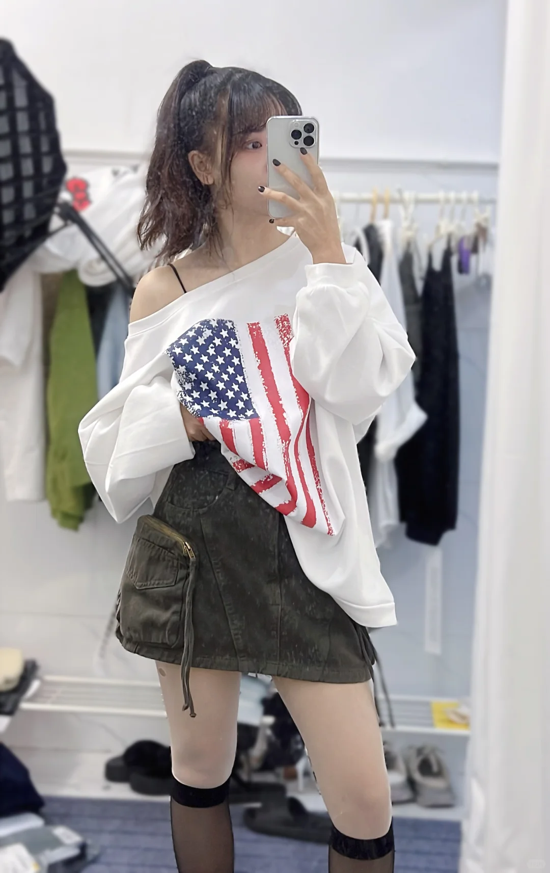 来突击检查老婆们的穿搭啦～