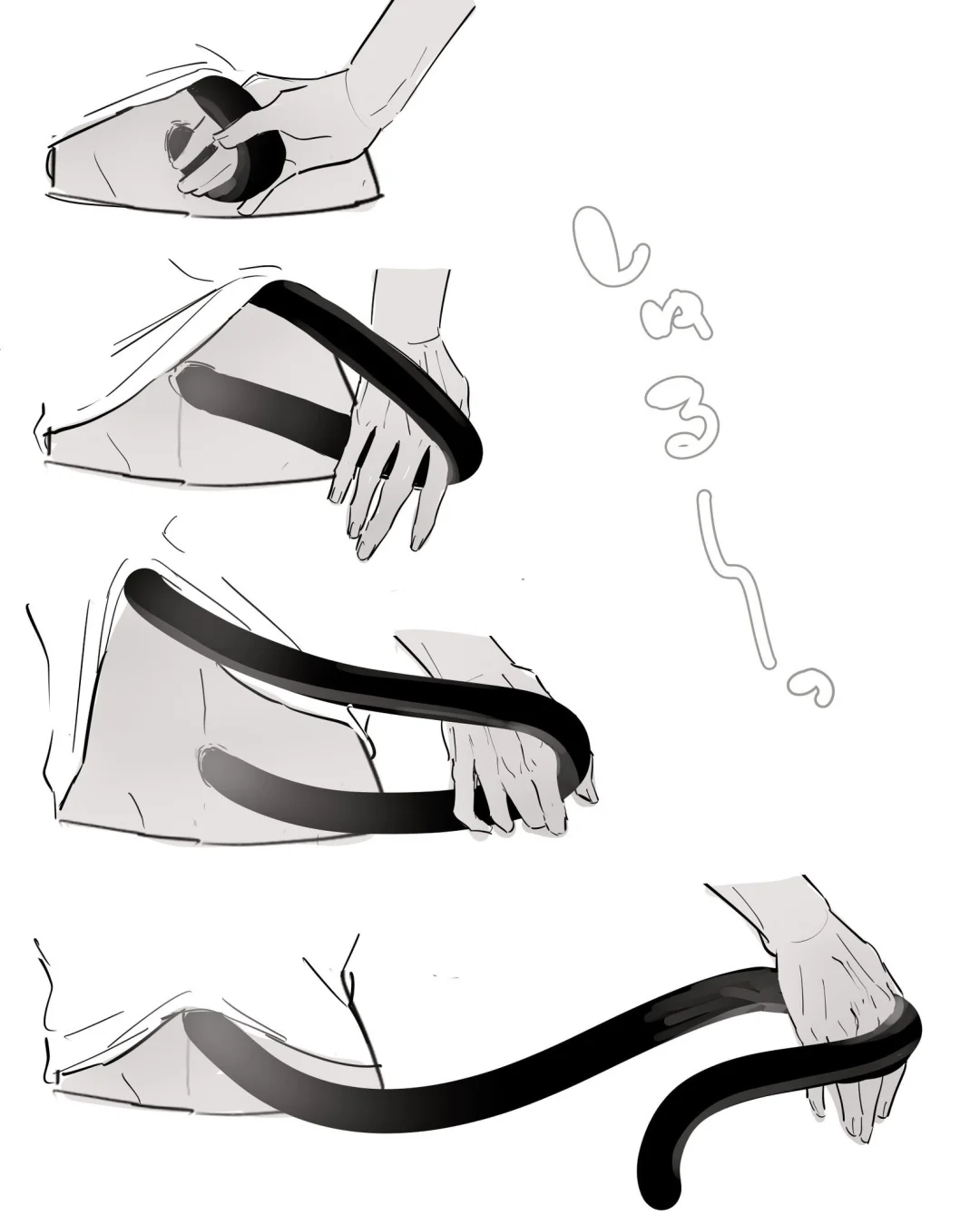 好涩啊 尾巴 ©️kefu2xx