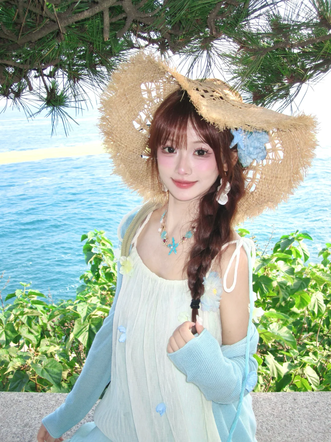 存一些海边拍照姿势 📷 🌴 🥥•(附滤镜