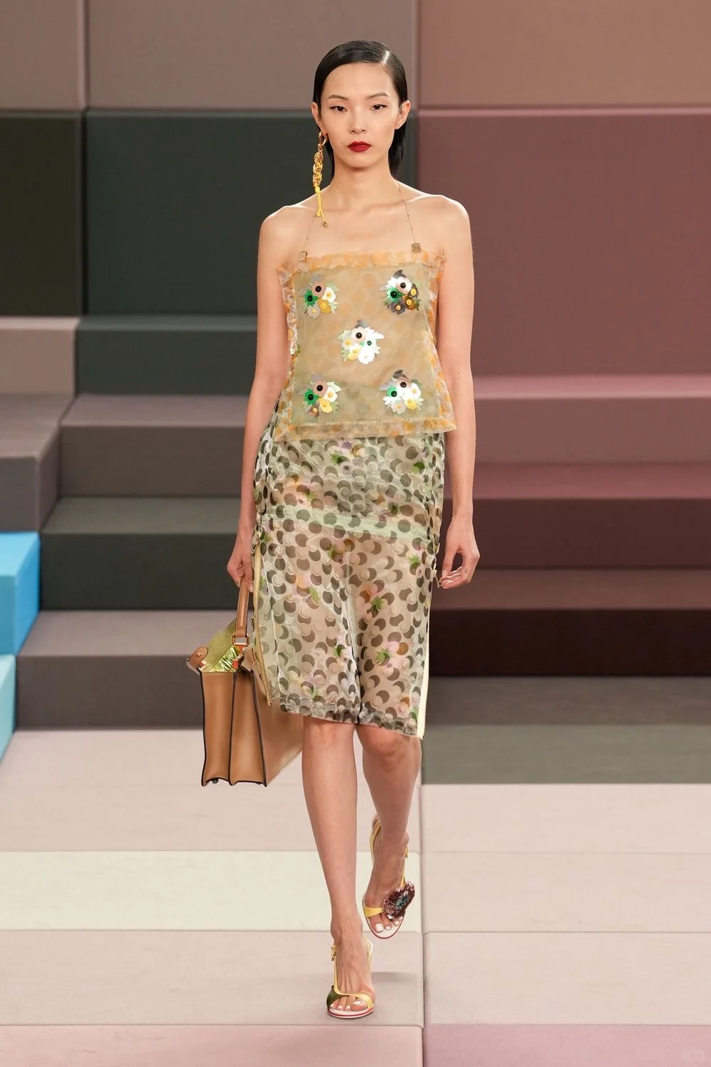Fendi 26SS秀场上的中国模特🇨🇳