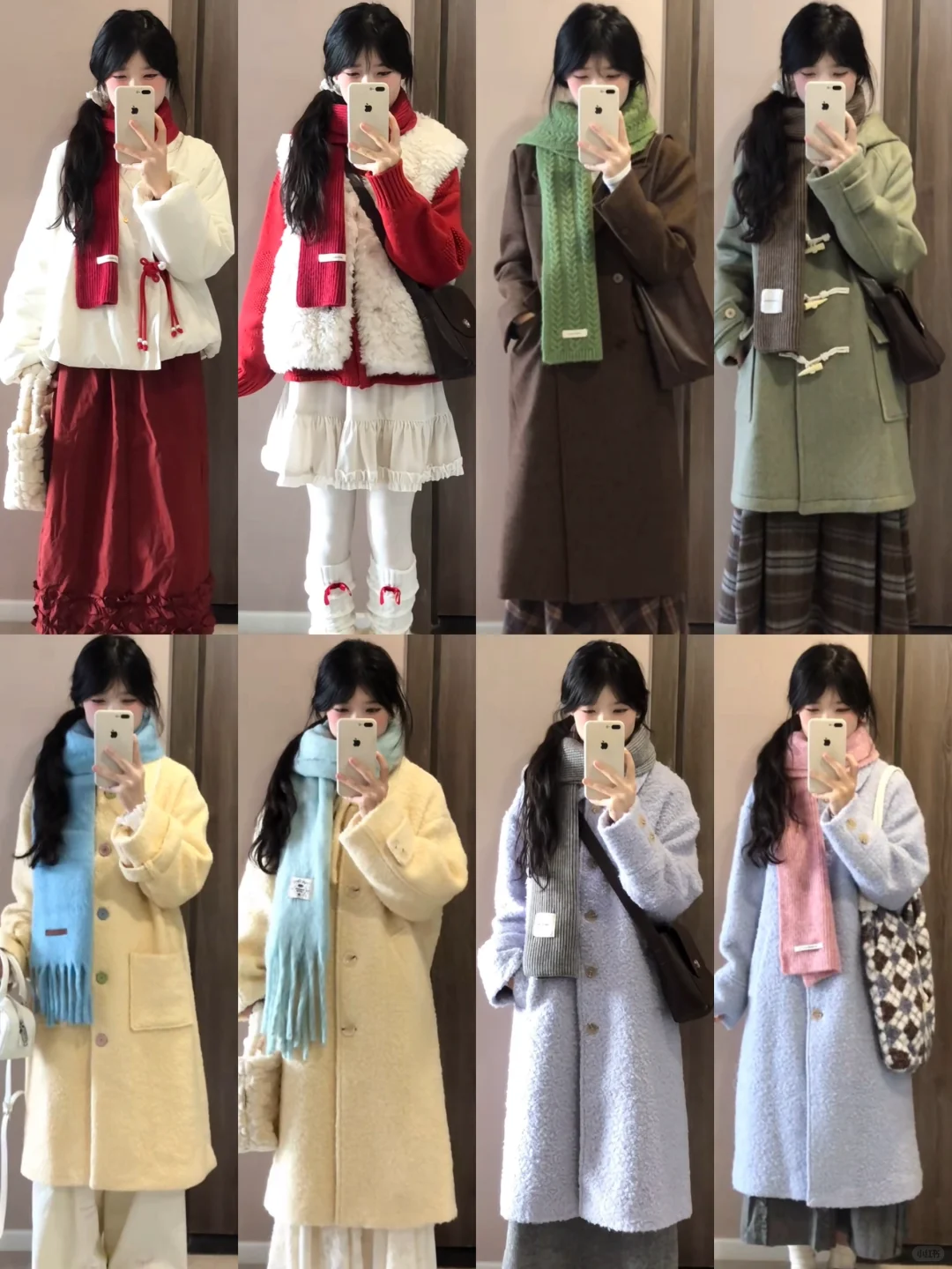 4️⃣0️⃣套｜秋冬氛围感满满穿搭分享