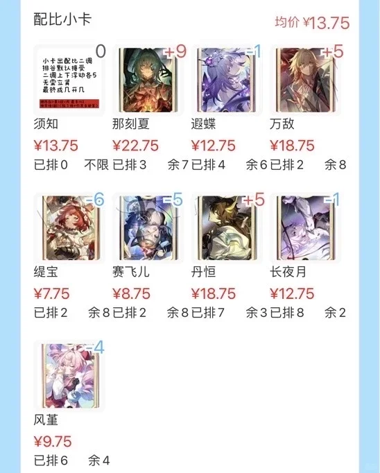推推推hoyoland黄金裔小卡