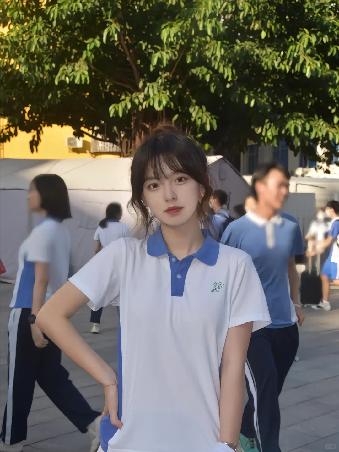 青春校园女主有脸了