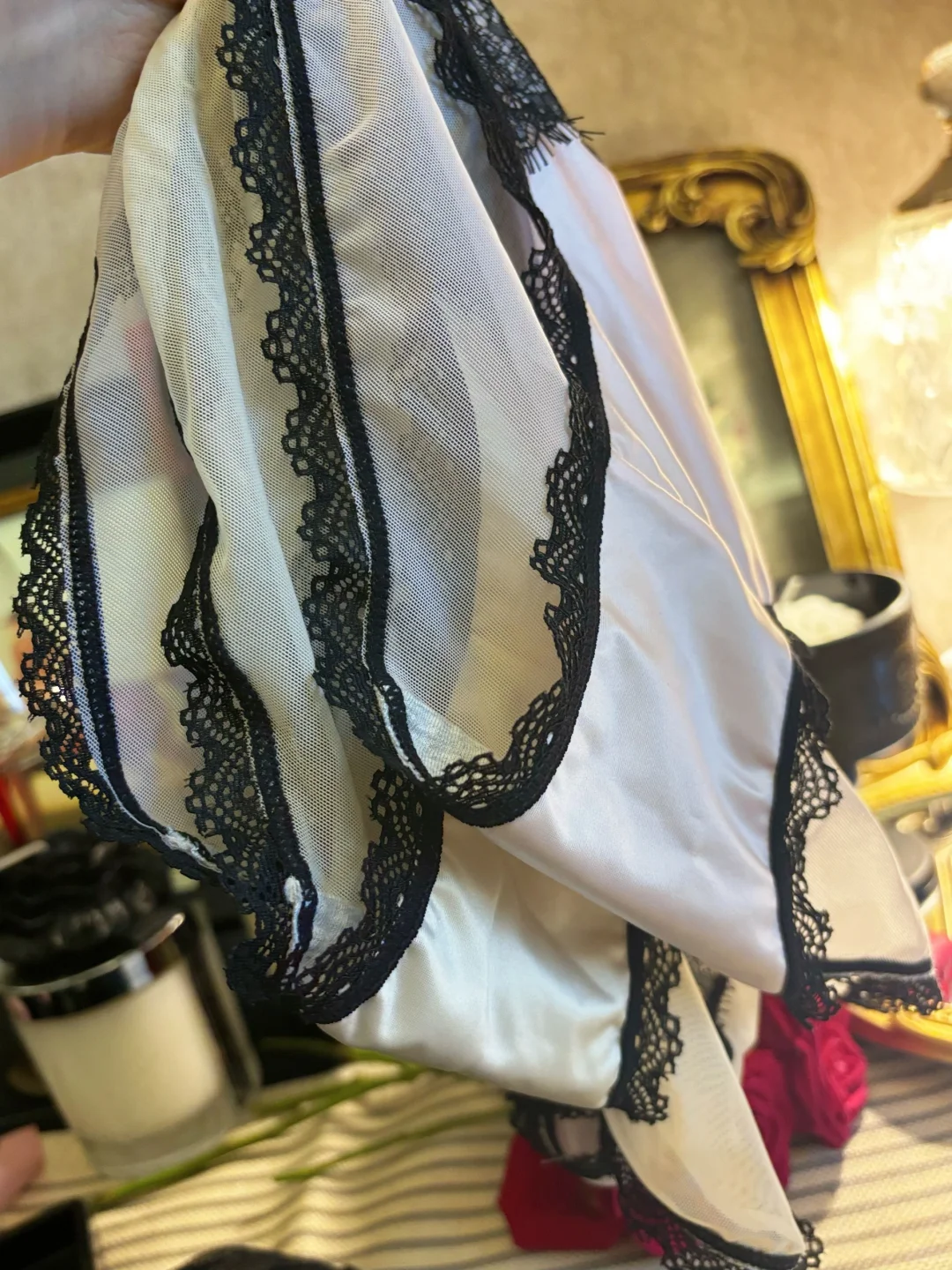 💓黑色蕾丝花边👙氛围感爆棚🥰！！！