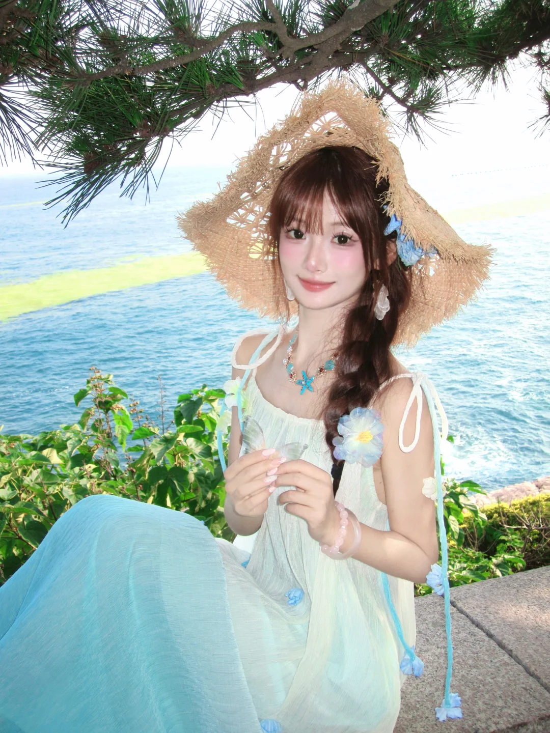 存一些海边拍照姿势 📷 🌴 🥥•(附滤镜