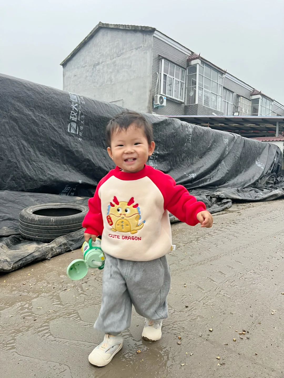 终于在阴雨天，实现了“穿衣自由”👍🏻